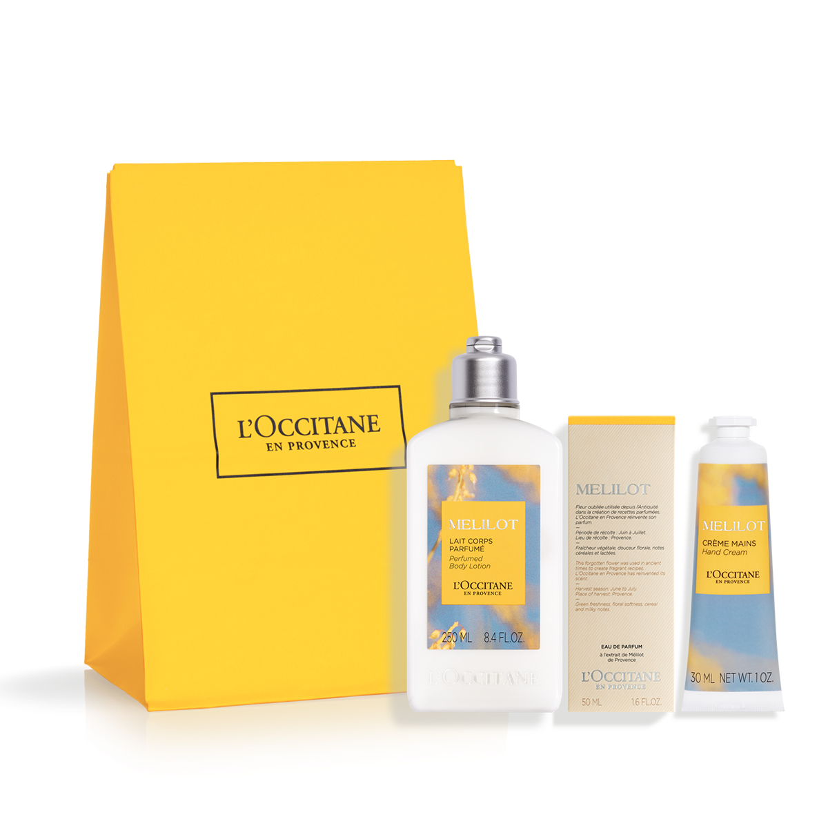 Подарочный набор в саше "Мелило" трио