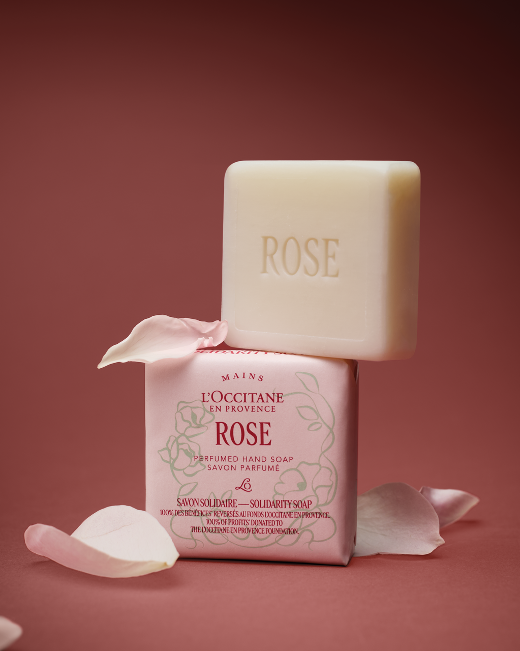 Мыло Роза L'Occitane