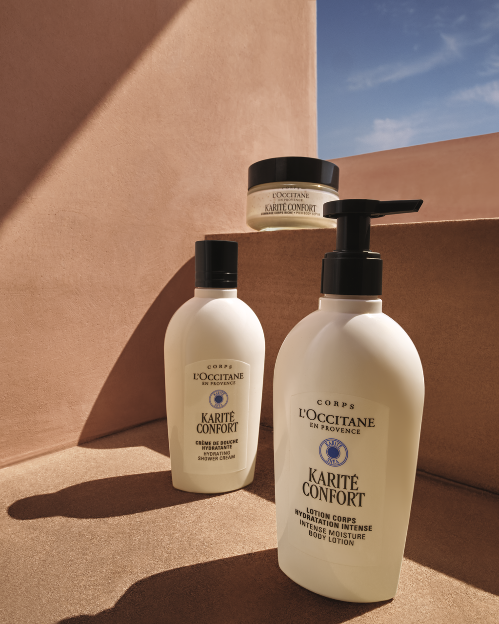 Ультрапитательный крем для душа Карите