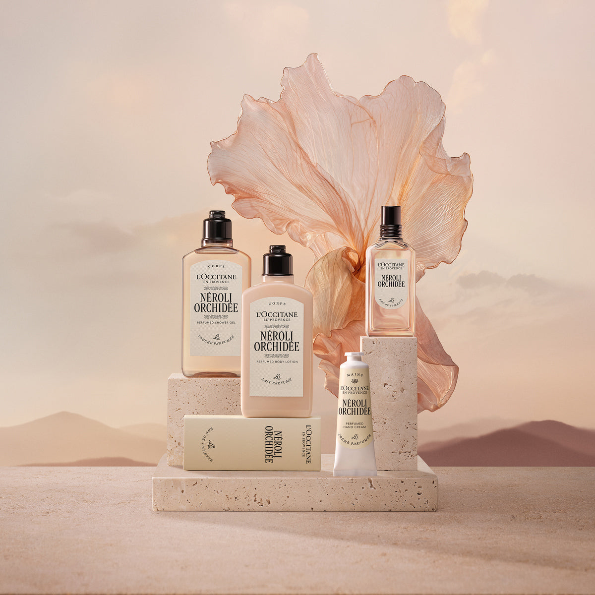 Парфюмированный крем для рук Néroli orchidée (Нероли Оркидэ), большой формат