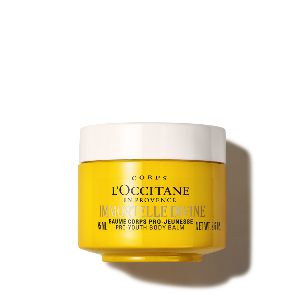 Антивозрастной бархатный бальзам для ухода за телом Immortelle Shea, 75 мл