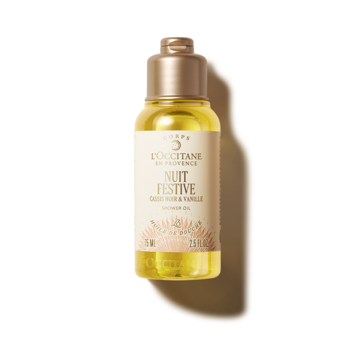 Масло для душа Nuit Festive (Нью Фестив), дорожный формат