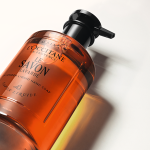 Жидкое мыло в роскошном стеклянном флаконе Карите-Лаванда, 350 мл (new)