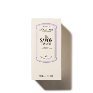 Жидкое мыло в роскошном стеклянном флаконе Карите-Лаванда, 350 мл (new)