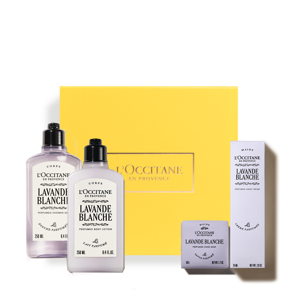 Подарочный набор «Lavande Blanche» в коробке