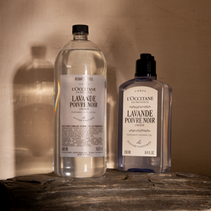 Гель для душа Lavande poivre noir (Лаванд пуавр нуар), эко-формат