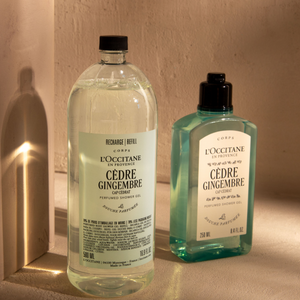 Гель для душа Сèdre gingembre (Сэдр жан жамбр), эко-формат