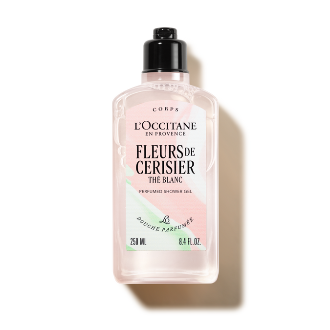 Fleurs de Cerisier Thé Blanc perfumed shower gel 