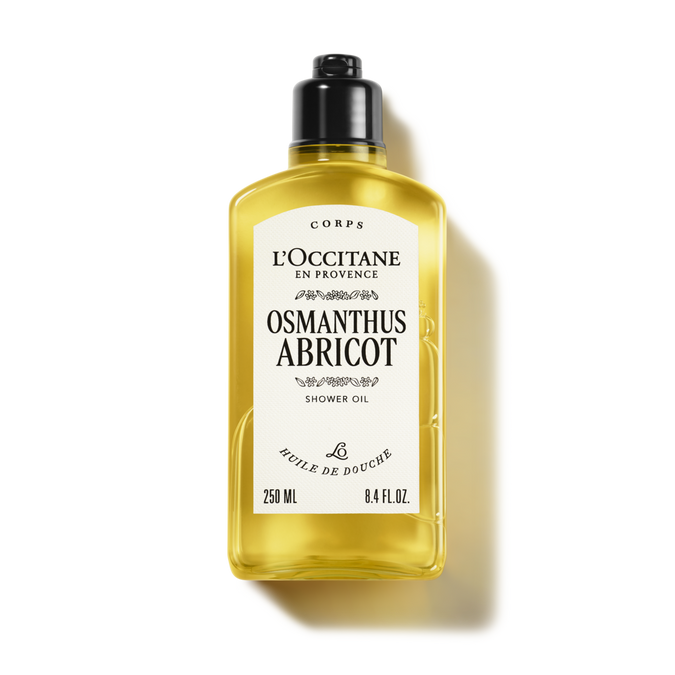 Osmanthus Abricot shower oil