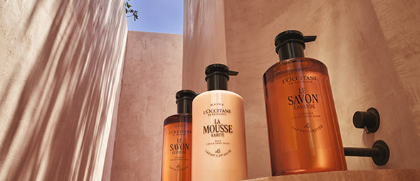 Жидкое мыло  L'Occitane. 