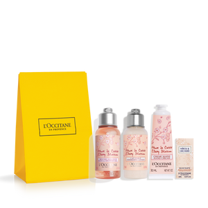 Подарочный набор в саше "Вишневый цвет"