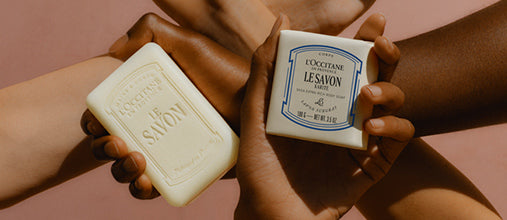 Твердое мыло L'Occitane. 