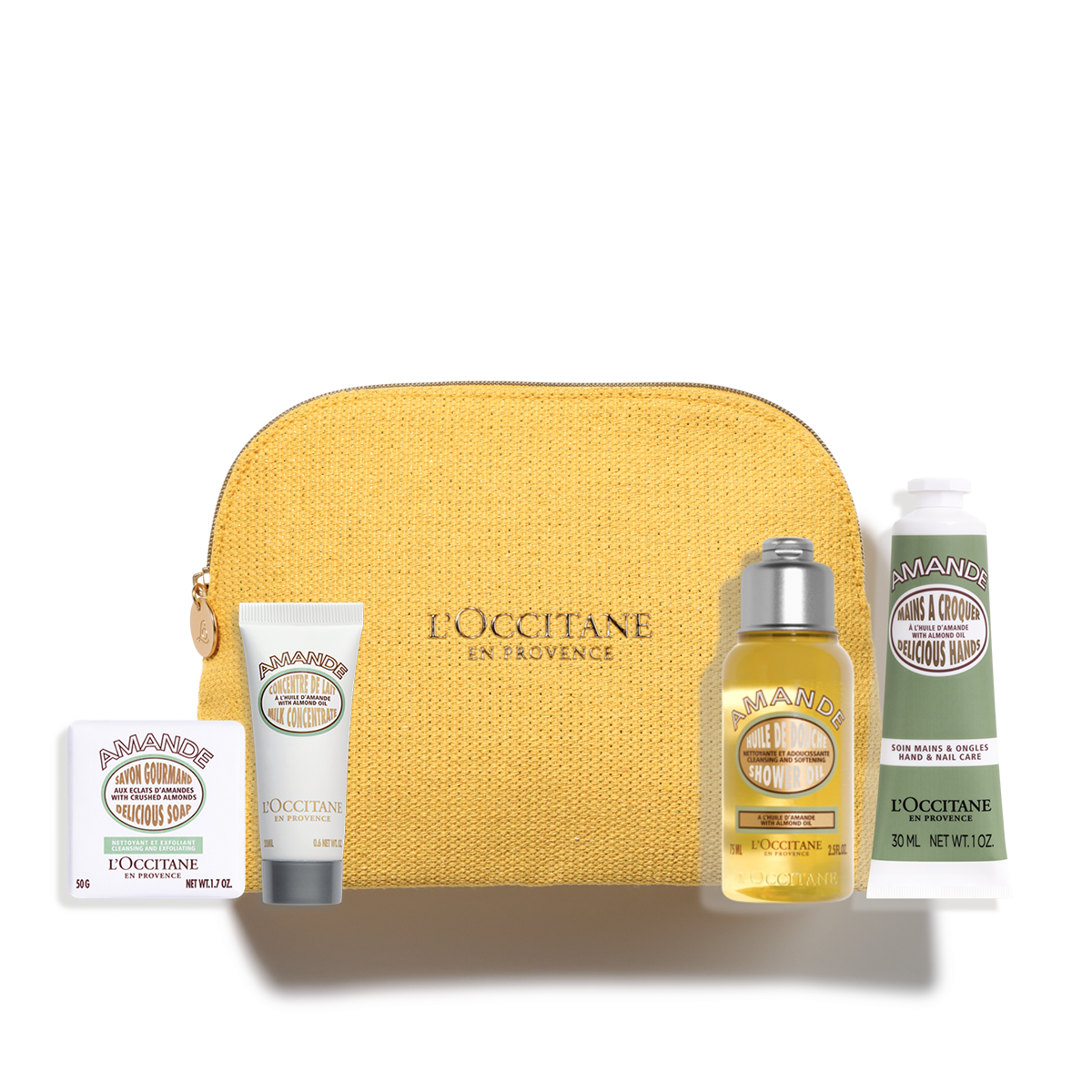 Подарочный набор  «Миндаль» в косметичке