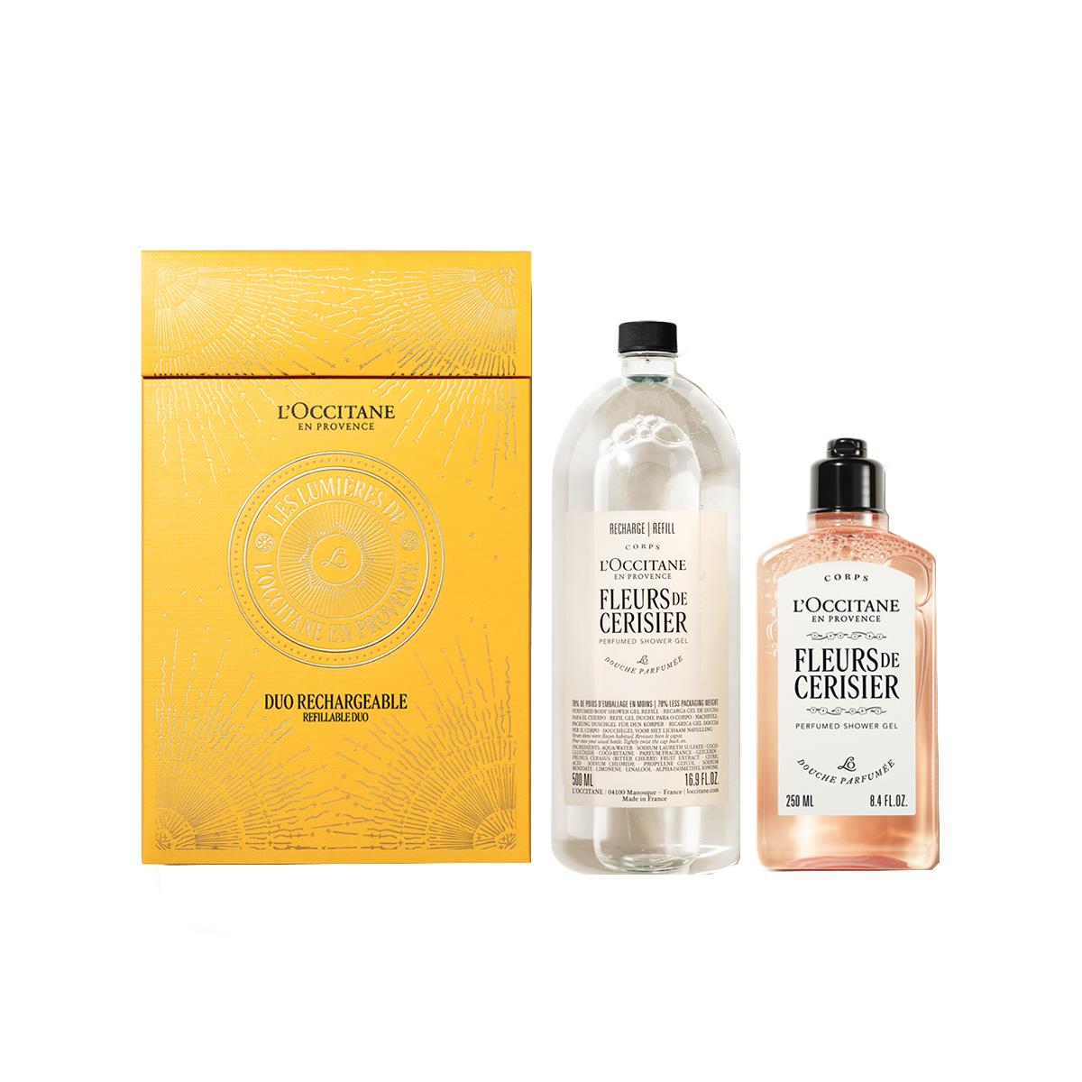 Подарочный набор  «Флер де серизие» для тела