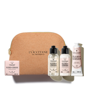 Подарочный набор  «Флер дэ серизие»  в косметичке