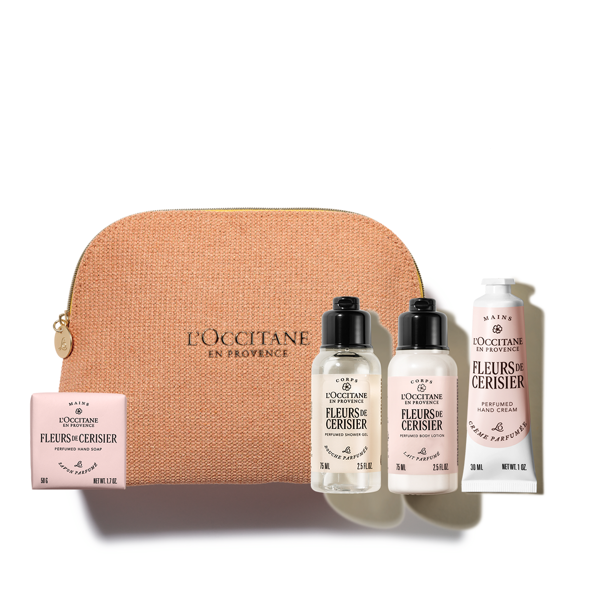 Подарочный набор  «Флер дэ серизие»  в косметичке