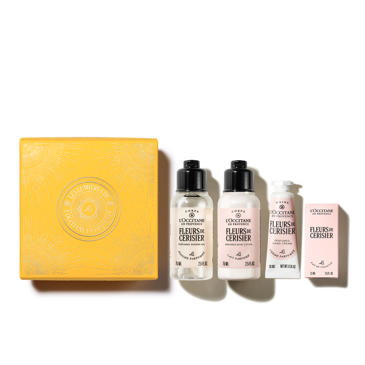 Подарочный набор  «Флер де серизие» в мини коробке