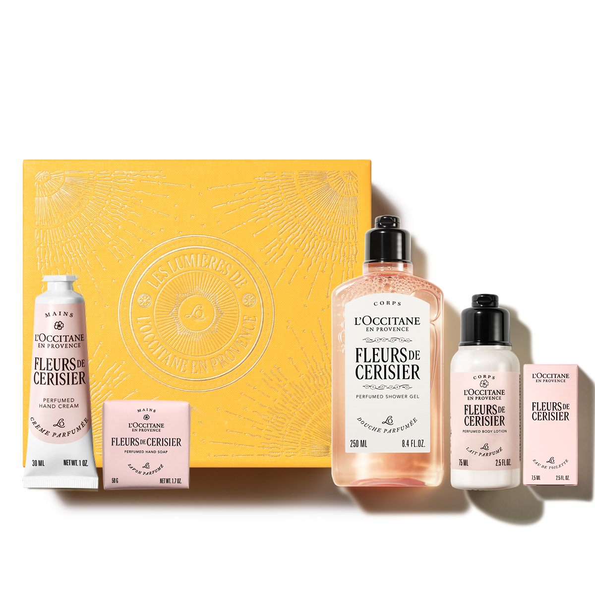 Подарочный набор  «Флер дэ Серизие» в коробке