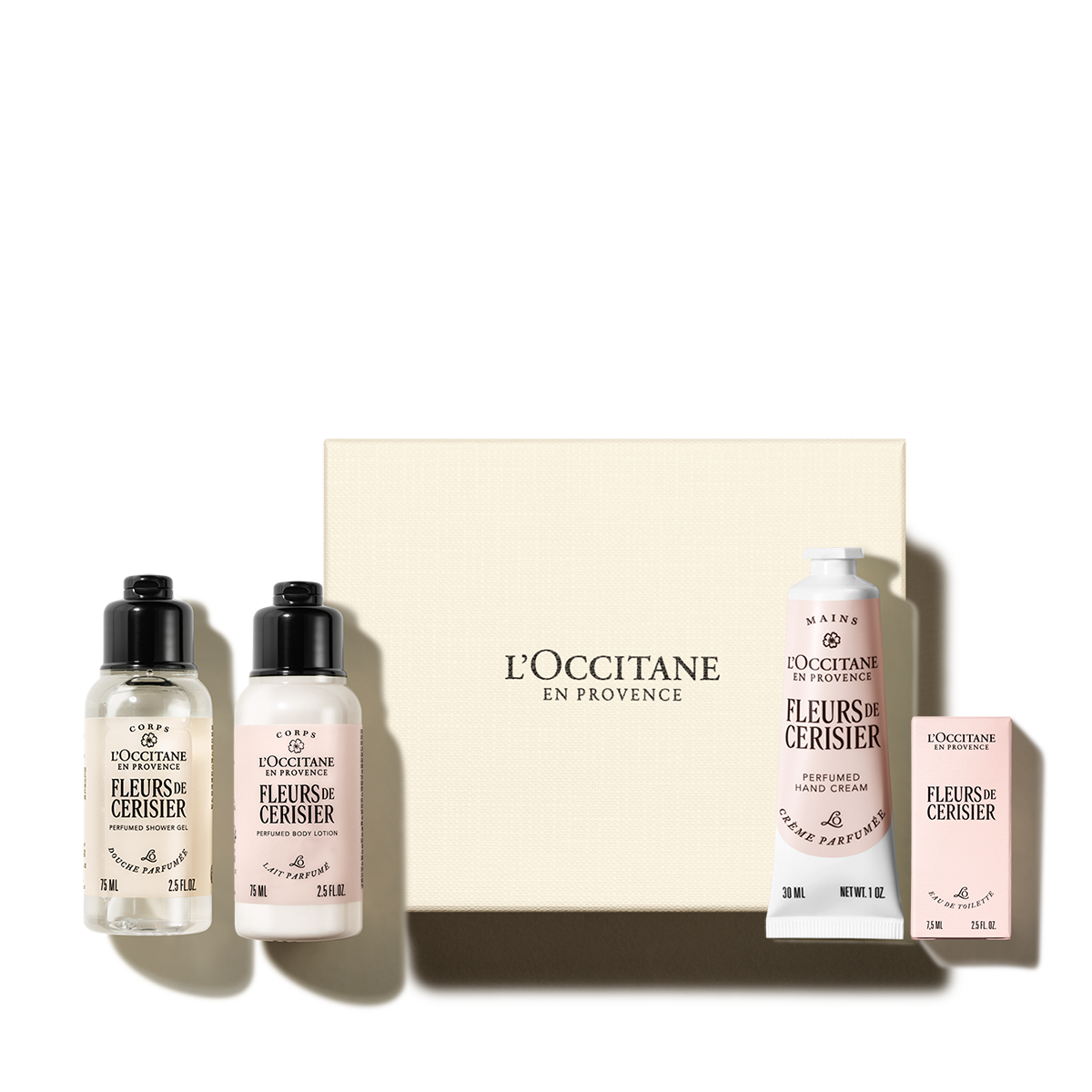 Подарочный набор «Флер де серизие» в мини коробке