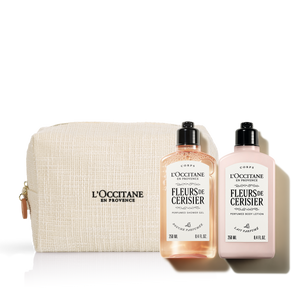 Подарочный набор «Флер де серизие» в косметичке премиум