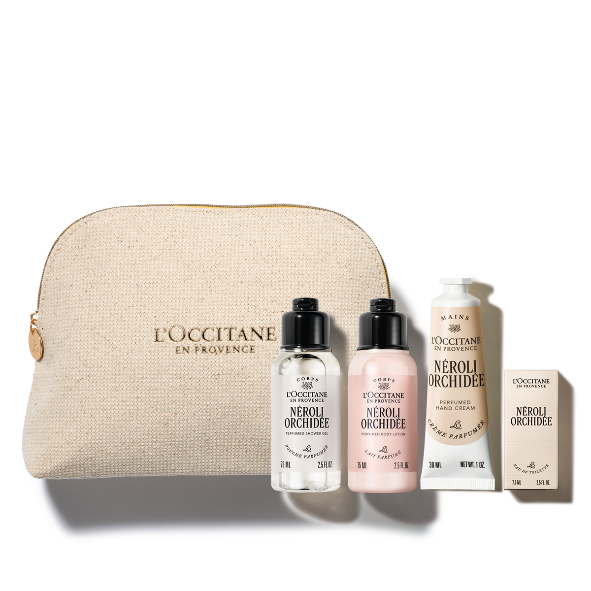 Подарочный набор  «Нероли Оркидэ» в косметичке
