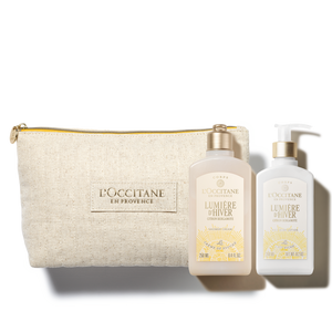 Подарочный набор  «Люмьер дивер»  в большой  косметичке