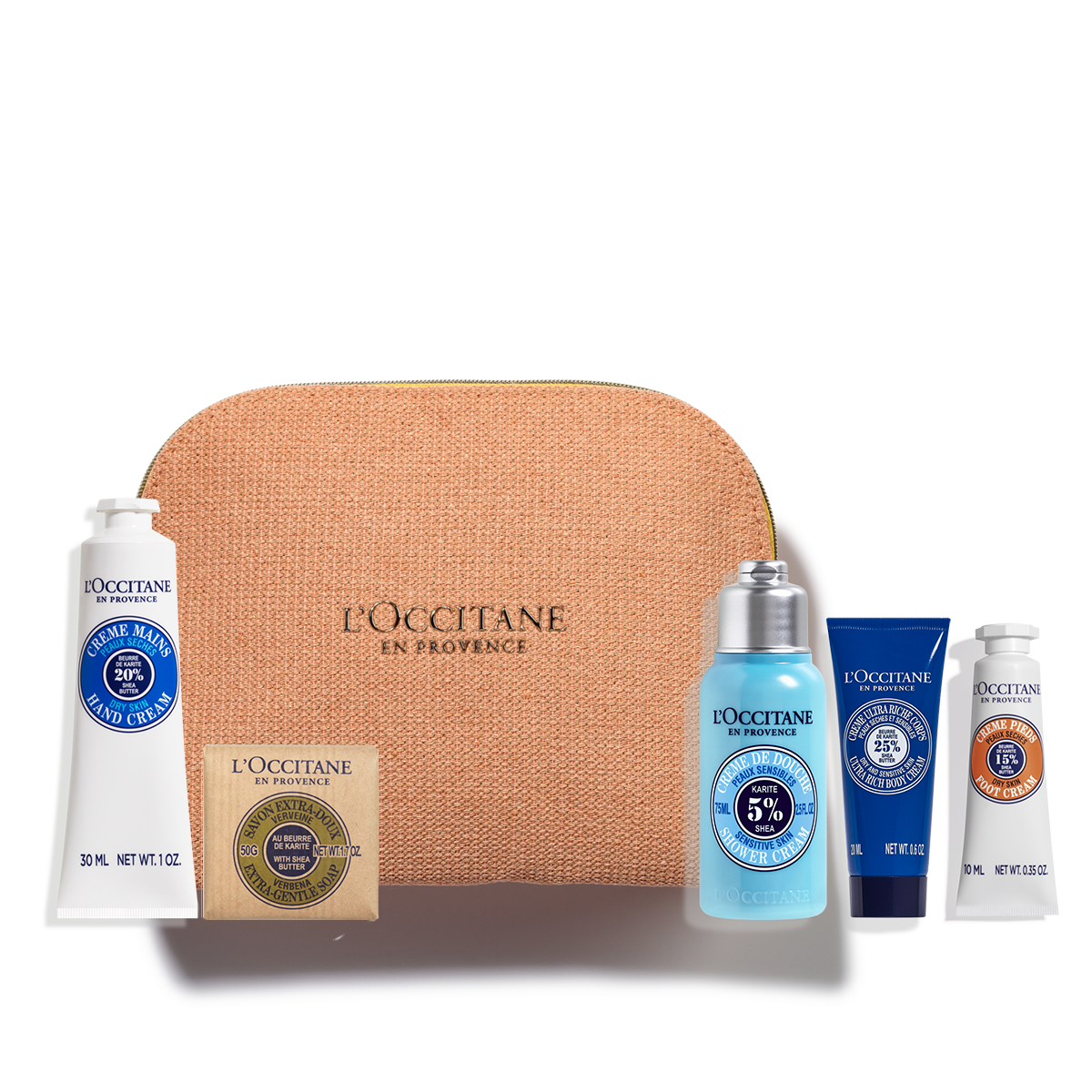 Подарочный набор  «Карите» в косметичке