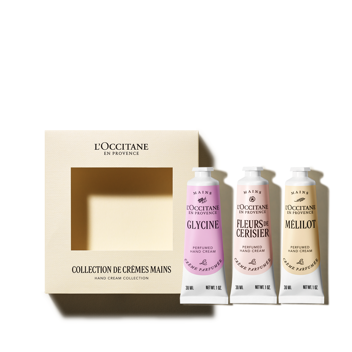 Подарочный набор трио кремов "Цветы"